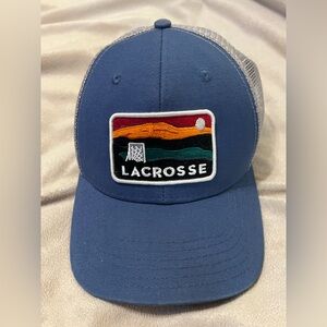 Lacrosse Blue and Gray Women's Hat